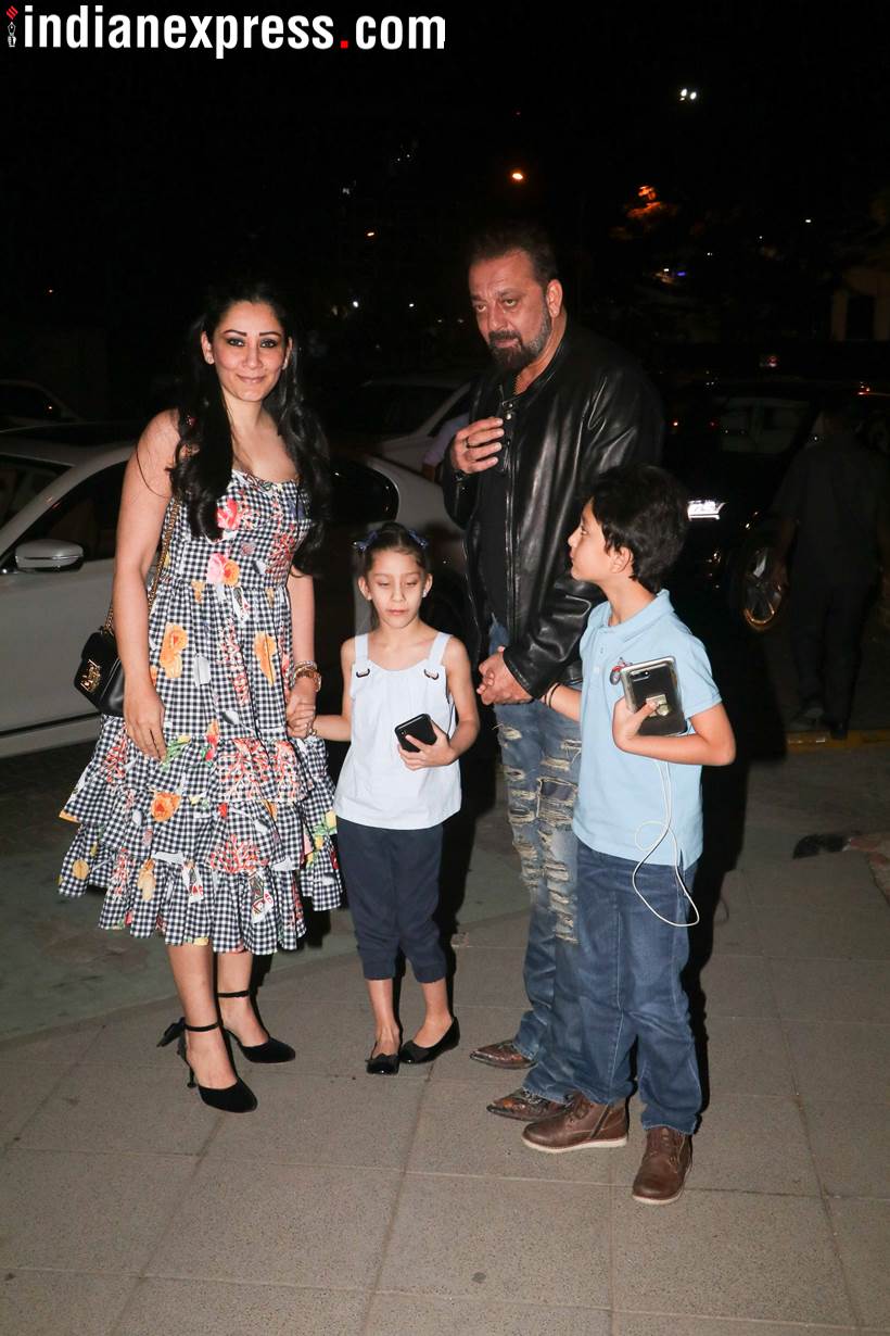 sanjay dutt family