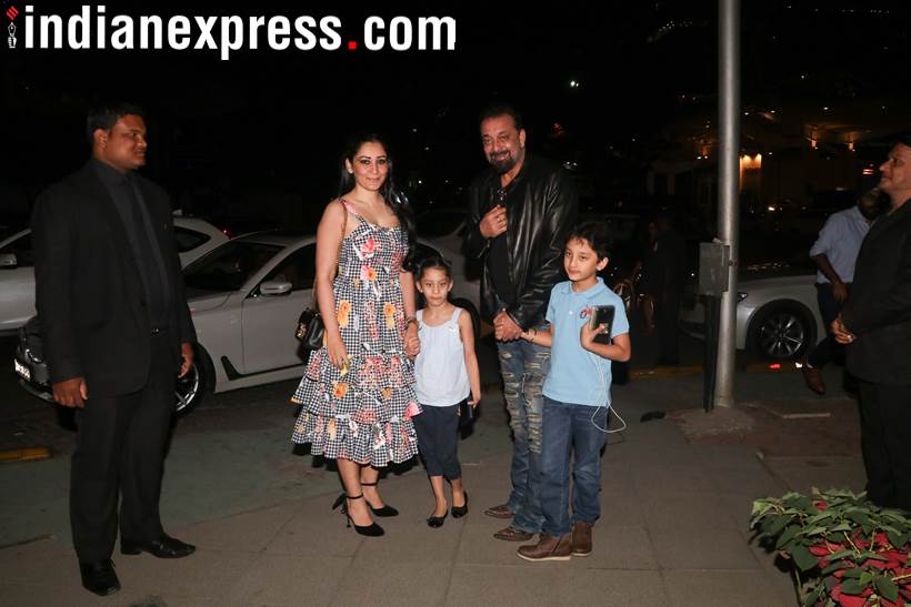 sanjay dutt family