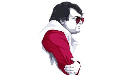 Over the years, Surender Mohan Pathak would write about heroes who were rakes and criminals and pepper his plots with high-octane chases, mildly scandalous sexual escapades and gory details of violence. (Illustration: Subrata Dhar)