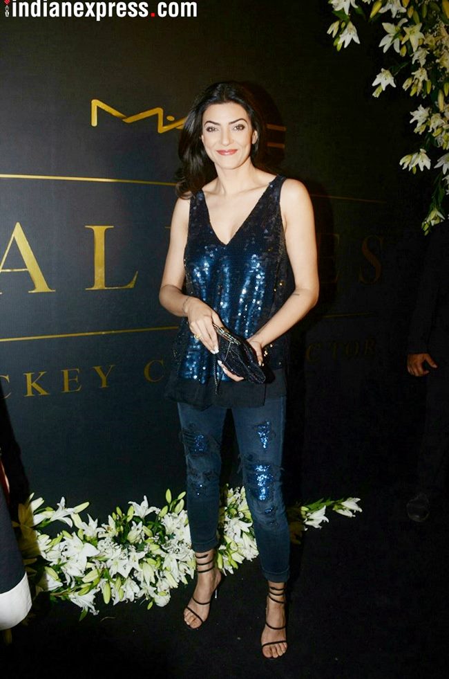 bollywood celebs in sequins, sequin outfits bollywood, Aishwarya Rai Bachchan, Sushmita Sen, Anushka Sharma, Kriti Sanon, Disha Patani, Manushi Chhillar, Sonakshi Sinha, celeb fashion, bollywood fashion, indian express, indian express news