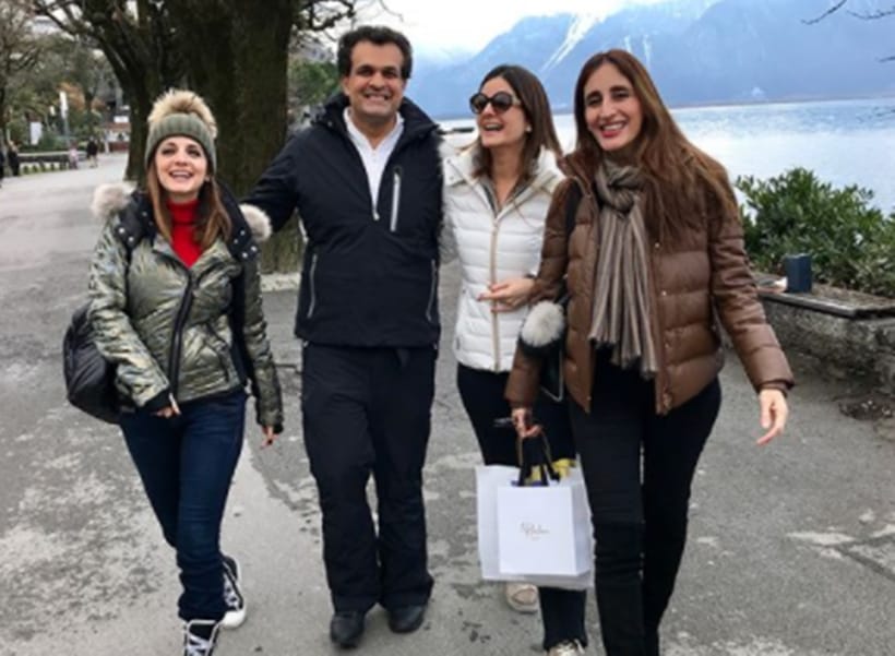 Sussanne Khan vacation