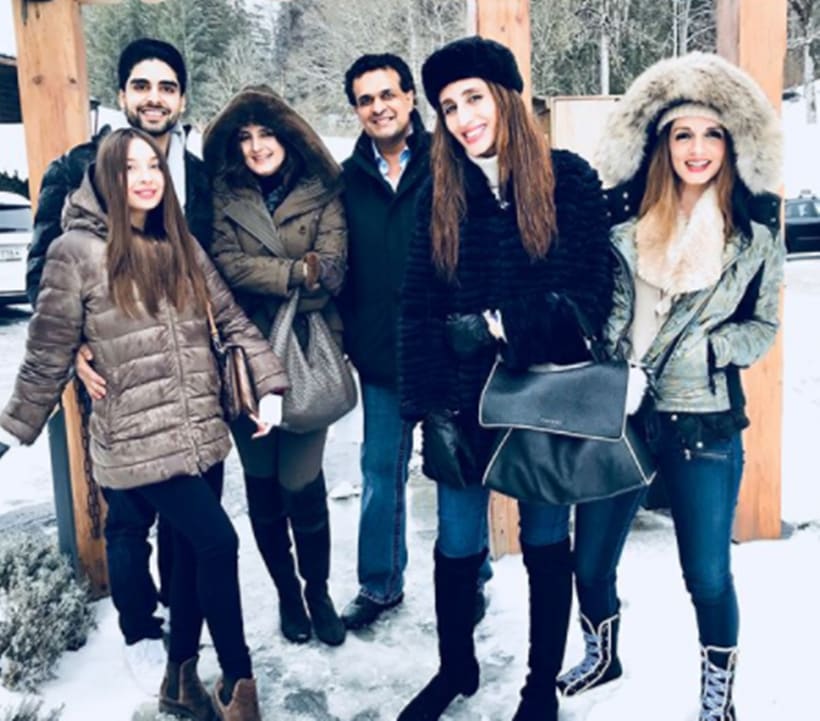 Sussanne Khan vacation