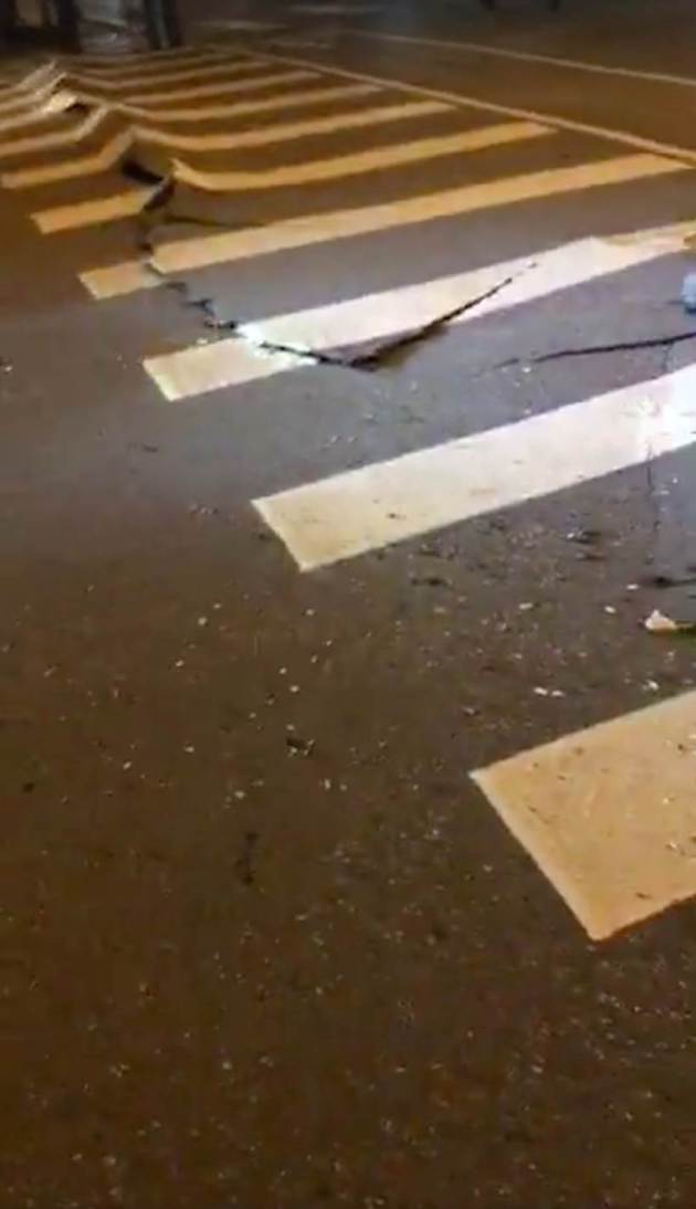 taiwan quake, taiwan earthquake pictures, taiwan building collpase images, taiwan earthquake images, taiwan quake pics, taiwan building tiliting images, indian express