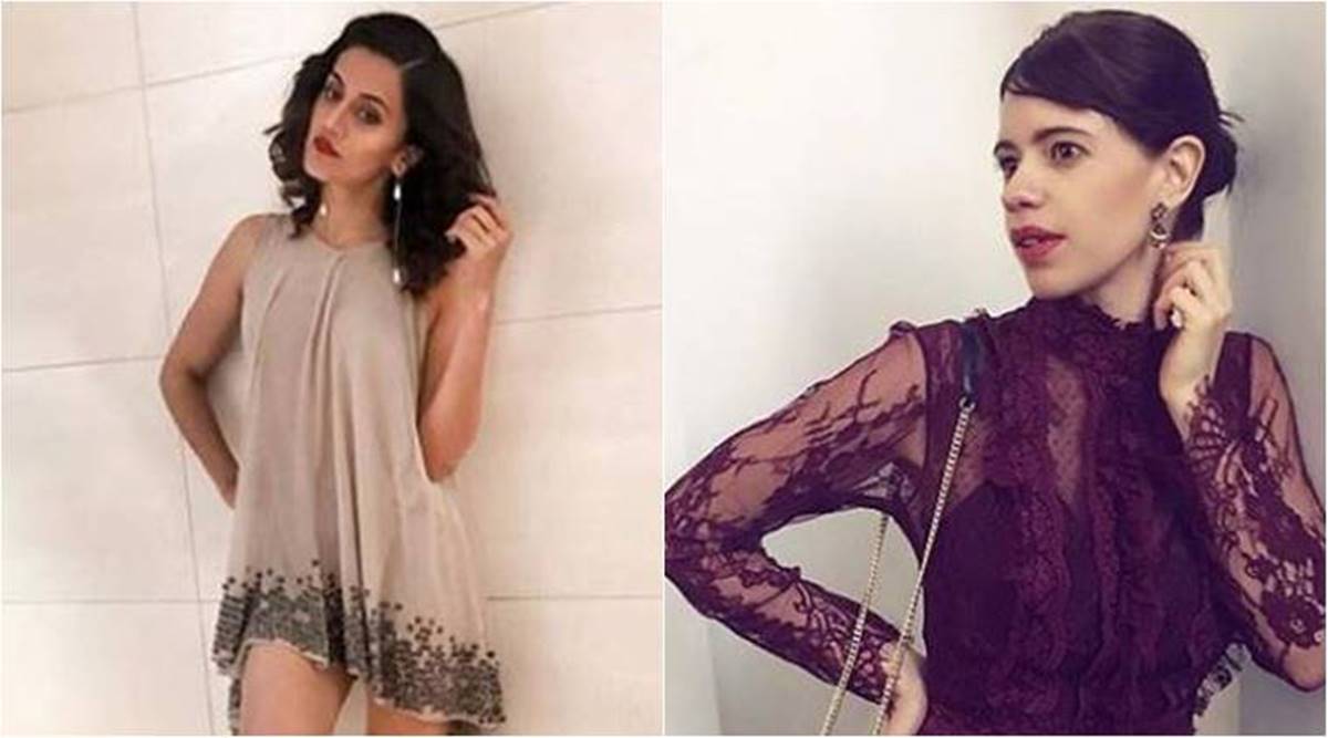 Tapseee Pannu Naked - Taapsee Pannu's nude hues or Kalki Koechlin's pop of colour ...