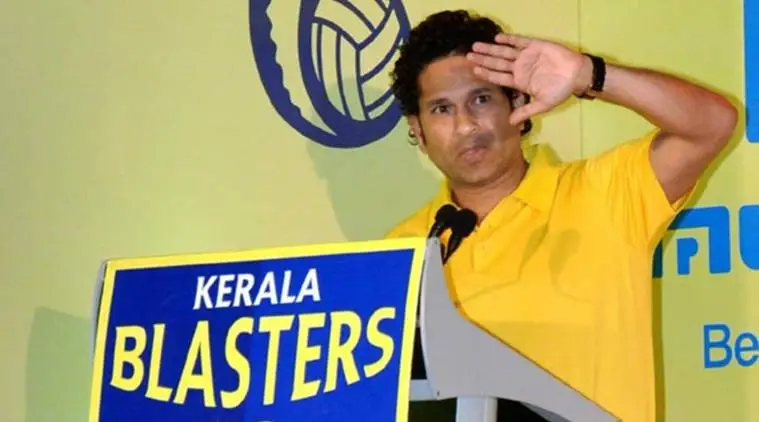 Sachin Tendulkar - Kerala Blasters FC | KreedOn