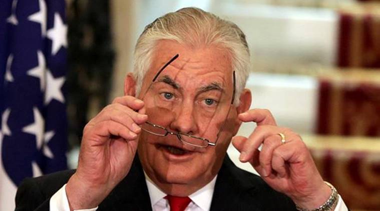 US Secretary of State Rex Tillerson, Rex Tillerson, Egypt War Against Terrorism, Terrorism, Egypt War, United States, US, World News, Latest World News, Indian Express, Indian Express News