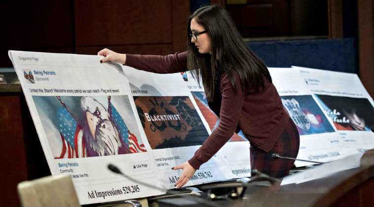 US election ads indictment, Facebook ads, 2016 US elections, Twitter content, Special Counsel Robert Mueller, political ads, Russian operatives, social media platforms, PayPal ad purchases, US election campiagn