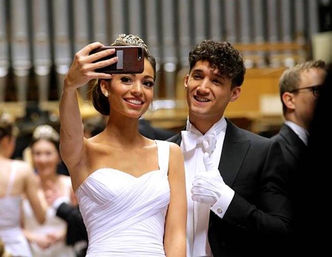 Vienna Opera Ball, Vienna Opera Ball ballet performers, Vienna Opera Ball Wiener Staatsballett, Wiener Staatsballett opening ceremony, indian express, indian express news