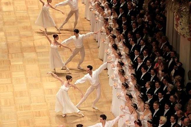 Vienna Opera Ball, Vienna Opera Ball ballet performers, Vienna Opera Ball Wiener Staatsballett, Wiener Staatsballett opening ceremony, indian express, indian express news