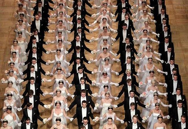Vienna Opera Ball, Vienna Opera Ball ballet performers, Vienna Opera Ball Wiener Staatsballett, Wiener Staatsballett opening ceremony, indian express, indian express news