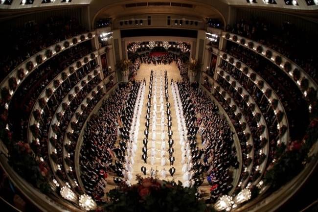 Vienna Opera Ball, Vienna Opera Ball ballet performers, Vienna Opera Ball Wiener Staatsballett, Wiener Staatsballett opening ceremony, indian express, indian express news