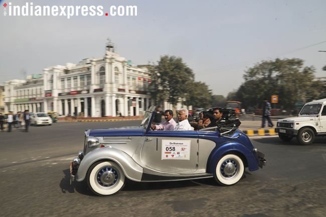 vintage car rally 2018 delhi, vintage car rally 2018