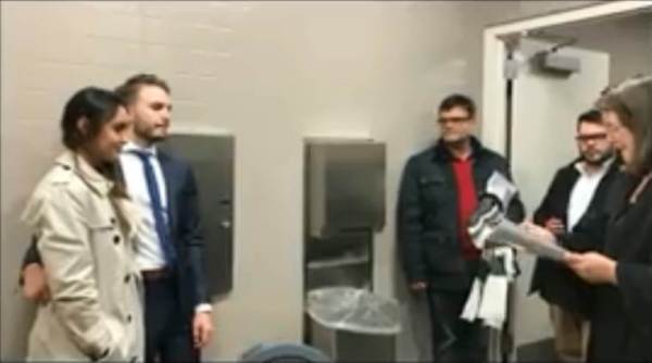 marriage videos, funny marriage videos, couple getting married in washroom, viral video of couples getting married in washroom, indian express, indian express news