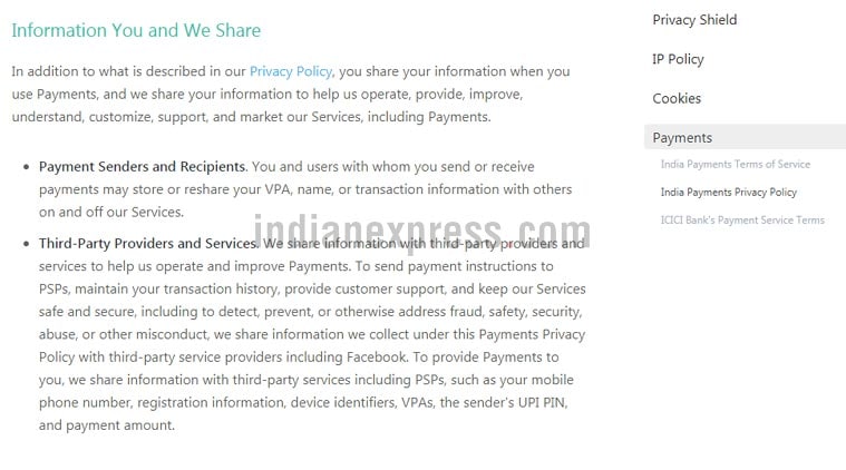 WhatsApp Payments, WhatsApp Payments feature, How to get WhatsApp Payments, Payments on WhatsApp, What is WhatApp Payments, WhatsApp Payments Bank, WhatsApp payments privacy