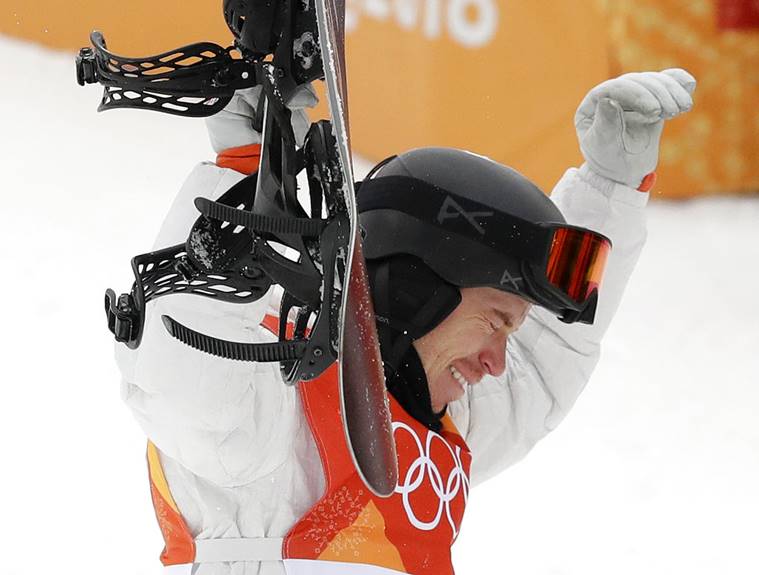 Shaun White wins third gold medal, 100th for USA at Winter Olympics