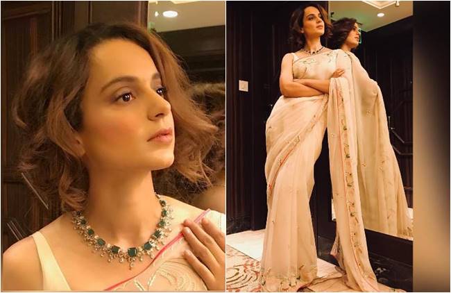 Kangana Ranaut, Happy Birthday Kangana Ranaut, Kangana Ranaut birthday, Kangana Ranaut latest photos, Kangana Ranaut fashion, Kangana Ranaut sari fashion, Kangana Ranaut ethnic fashion, indian express, indian express news