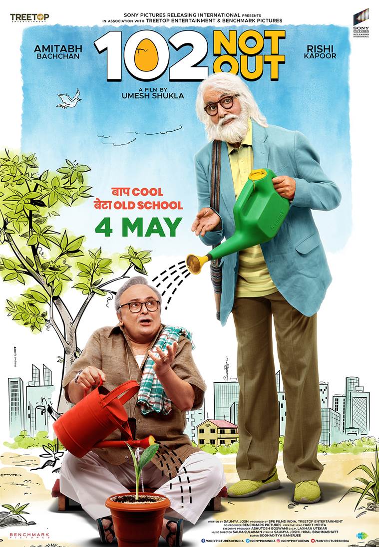 amitabh bachchan and rishi kapoor in 102 not out