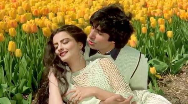 Amitabh Bachchan and Rekha in Silsila film photos