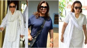 Shammi funeral: Farah Khan, Asha Parekh, Farida Jalal and Boman Irani pay their last respects