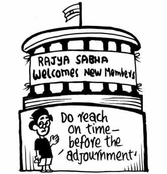 Express Cartoon: Business as usual by E.P Unny 2018-116