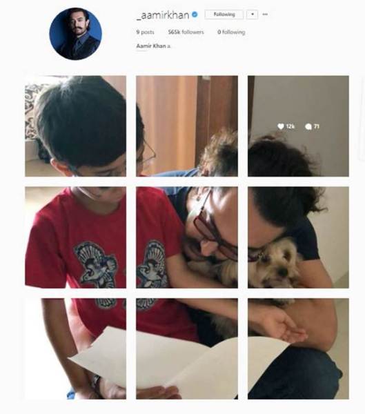aamir khan Instagram post