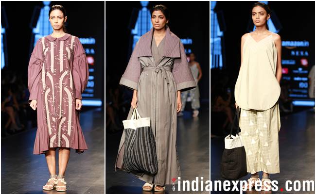 Amazon India Fashion Week AW’18: Gold tones, kimono-inspired designs ...