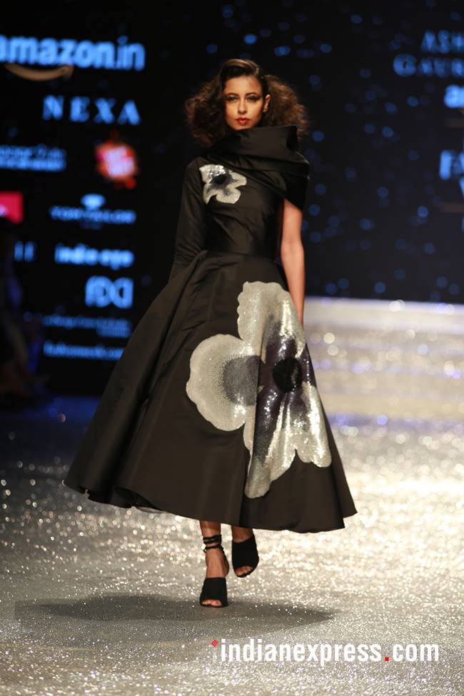 Amazon Fashion Week, Amazon Fashion Week Gauri and Nainka, Amazon Fashion Week Vaani Kapoor, Amazon Fashion Week Diana Penty, Amazon Fashion Week Shyamal and Bhumika, Amazon Fashion Week latest photos, Amazon Fashion Week Abraham and Thakore, indian express, indian express news