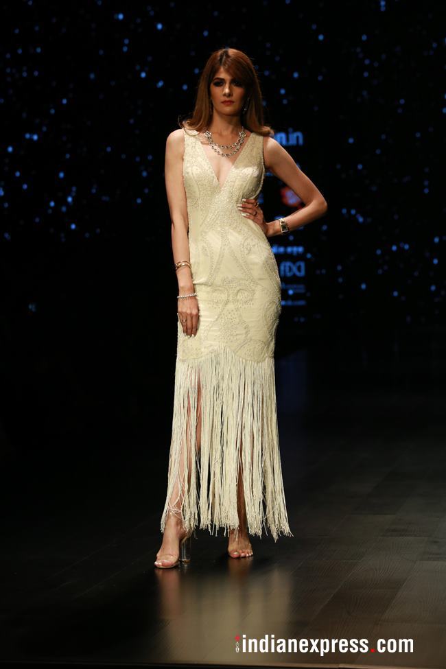 Amazon Fashion Week, Amazon Fashion Week Gauri and Nainka, Amazon Fashion Week Vaani Kapoor, Amazon Fashion Week Diana Penty, Amazon Fashion Week Shyamal and Bhumika, Amazon Fashion Week latest photos, Amazon Fashion Week Abraham and Thakore, indian express, indian express news