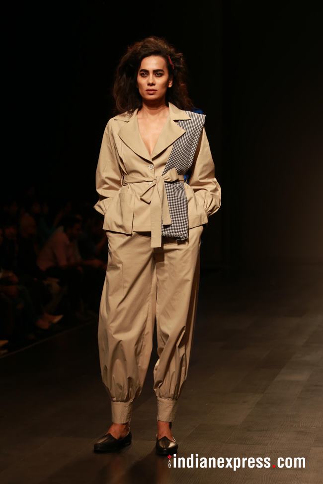 Amazon Fashion Week, Amazon Fashion Week Gauri and Nainka, Amazon Fashion Week Vaani Kapoor, Amazon Fashion Week Diana Penty, Amazon Fashion Week Shyamal and Bhumika, Amazon Fashion Week latest photos, Amazon Fashion Week Abraham and Thakore, indian express, indian express news