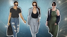 airport fashion, airport style, Deepika Padukone, Malaika Arora, Rani Mukerji, Ileana D'Cruz, Huma Qureshi, Vaani Kapoor, Mira Rajput, celeb fashion, bollywood fashion, indian express, indian express news