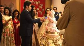 Akash Ambani Shloka Mehta engagement, Ambani engagement pics, Ambani engagement celebrations, Ambani engagement party, Ambani engagement bash, Akash Ambani Shloka Mehta engagement pics, indian express, indian express news