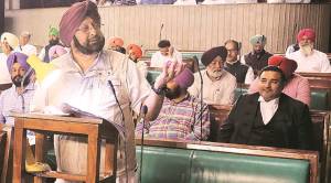 Amarinder Singh on water pollution