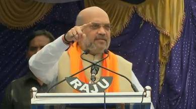Amit Shah, Karnataka Assembly Elections, Karnataka polls, Siddaramaiah, Amit Shah in Mysuru, Indian Express
