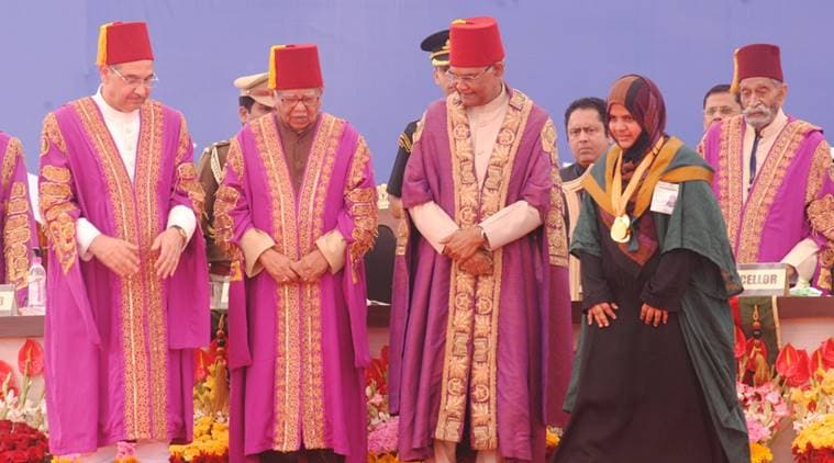 Ram Nath Kovind, AMU, Aligarh Muslim University, International Womens Day, Kovind on AMU, Indian Express