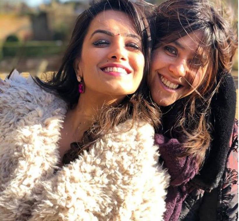ekta kapoor anita hassanandani photos in london
