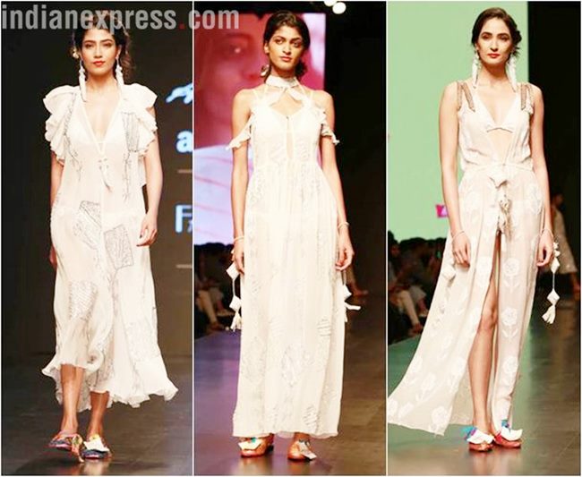 Amazon India Fashion Week 2018, Anupama Dayal, Samant Chauhan, Patine, Spring/Summer 2018, Amazon India Fashion Week Day 1, AIFW 2018, celeb fashion, bollywood fashion, indian express, indian express news