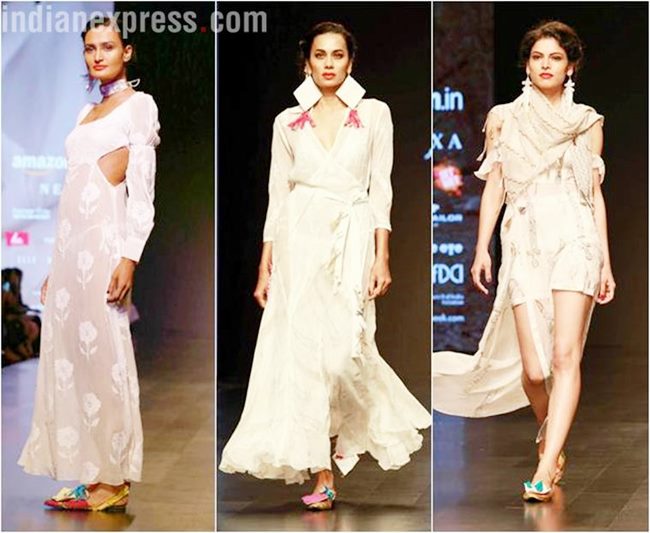 Amazon India Fashion Week 2018, Anupama Dayal, Samant Chauhan, Patine, Spring/Summer 2018, Amazon India Fashion Week Day 1, AIFW 2018, celeb fashion, bollywood fashion, indian express, indian express news