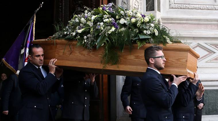 Thousands gather for funeral of Fiorentina captain Davide Astori ...