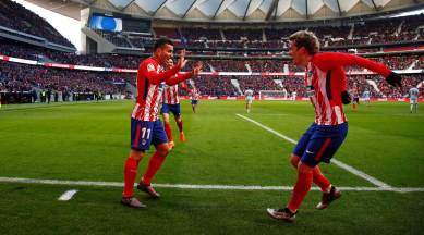 Atletico Madrid, Atletico Madrid vs Celta Vigo, Celta Vigo Atletico Madrid, Barcelona, SPanish League, sports news, football, Indian Express