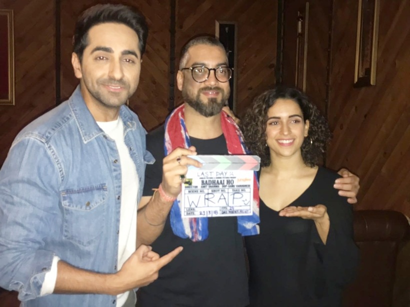Badhaai Ho wrap Ayushmann Khurrana-Sanya Malhotra