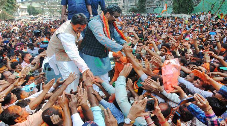 Tripura Elections Mlas Who Crossed Over To Bjp Win Big North East India News The Indian Express