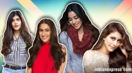 sanjana sanghi, janhvi kapoor, sara ali khan, warina hussain bollywood debuts