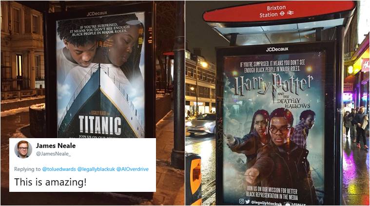 From 'Harry Potter' to 'Titanic', activists re-imagine iconic movie posters  with black lead actors | Trending News,The Indian Express