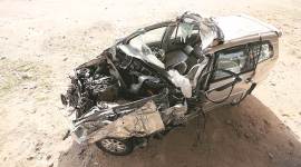 Police said the incident took place around 2.30-3 am, around 8 km before the Mathura toll plaza.