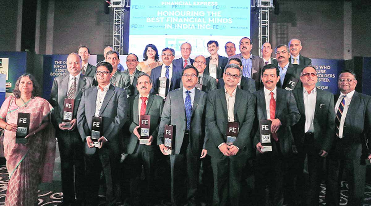 fe cfo awards 2018, corporate performance awards, Bibek Debroy, fe cfo awards 2018 Winners, financial express, business awards fe, indian express news, business news