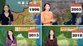 Chinese weather forecaster girl, Chinese weather forecaster girl Yang Dan, Chinese weather forecaster girl 22 years ageless