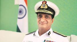 coast guard 759 Inspector General K R Nautiyal. (Nirmal Harindran)