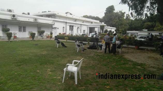 congress office photos, nagaland election results, nagaland election photos, tripura election result images, tripura election images, meghalaya election result 2018 pictures, northeast polls pics, tripura assembly poll result 2018 pictures, indian express