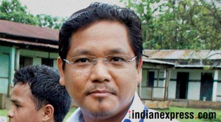 Meghalaya CM, Conrad K Sangma, Conrad Sangma, Meghalaya elections, Indian Express