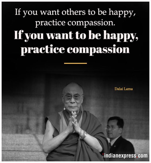 dalai lama quotes, famous quotes by dalai lama, famous quotes by dalai lama, indian express, indian express news